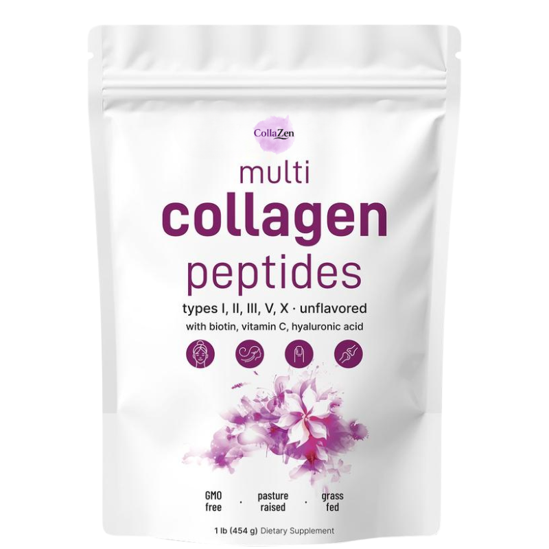 Multi Collagen Peptides + Vitamin C & Hyaluronic Acid