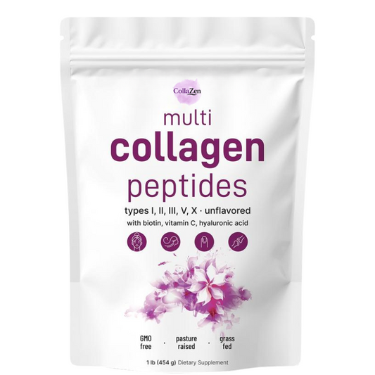 Multi Collagen Peptides + Vitamin C & Hyaluronic Acid
